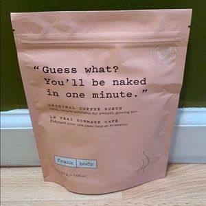 Brand new coffee scrub